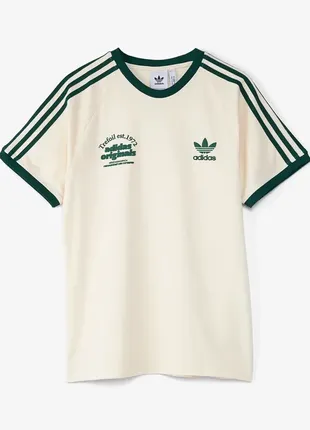 Футболка adidas originals sport archive 3-stripes t-shirt beige iu0217