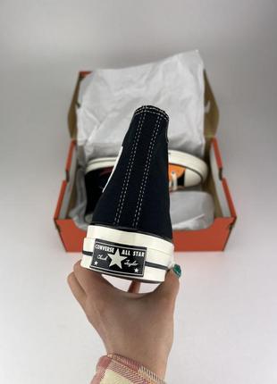 Кеди Sneaker converse chuck 70 archive flame 165024c, оригінальні кеди конверт жіночі чак 705 фото