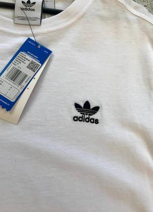 Футболка adidas белая мужская3 фото