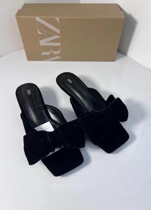 Босоножки, туфли, мюли на каблуке zara🤍