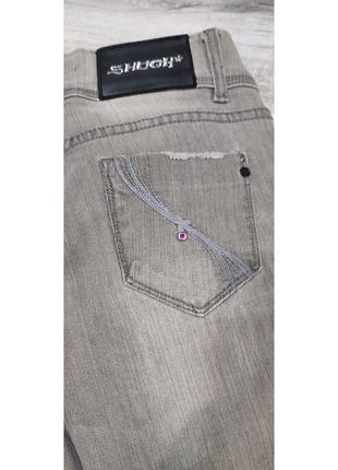 Фирменные джинсы трубы слим брючины брюки7 фото