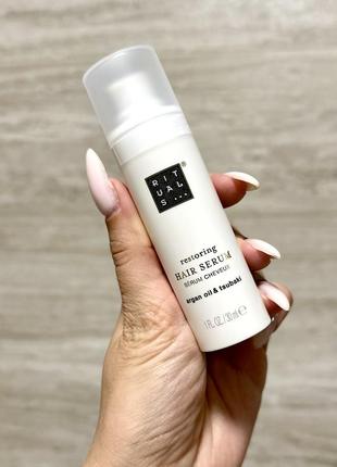 Rituals restoring hair serum восстанавливающая сыворотка для волос