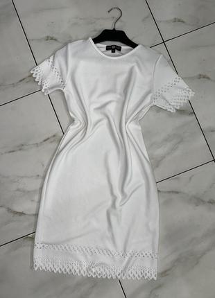 Біле плаття сарафан daisy street xs-s (36)
