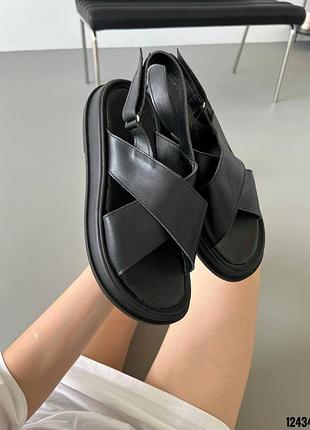 Босоніжки натуральна шкіра