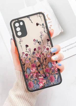 Стильный чехол с цветочным принтом realme 7i 128 гб c17