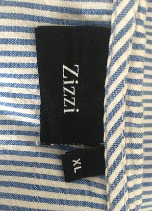 Очень комфортное летнее платье в голубую полоску от бренда zizzi, размер xl6 фото