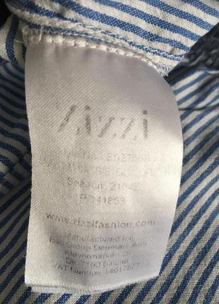Очень комфортное летнее платье в голубую полоску от бренда zizzi, размер xl7 фото