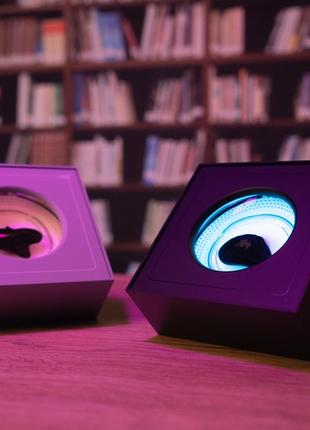 Музична ритмічна декоративна настільна лампа з магнітною рідиною ferrofluid magnetic...