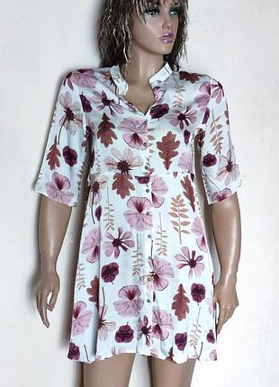 Nile платье рубашка с цветочным принтом /10012/