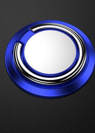 Кільце для смартфона coobowe держатель синій / сірий 2010p