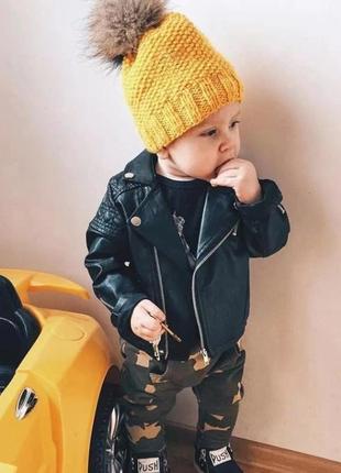 Куртка косуха кожанка