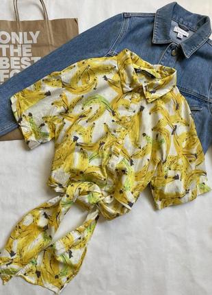 Стильная рубашка топ zara.