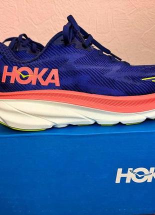 Бігові кросівки hoka clifton 9 blue ⚡