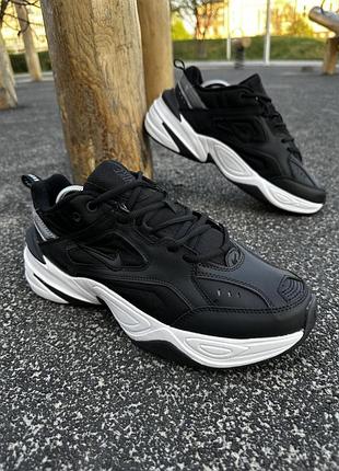 Кроссовки nike m2k tecno (black / white) 5