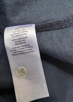 Блуза ,сорочка f&f ,льон з котоном5 фото