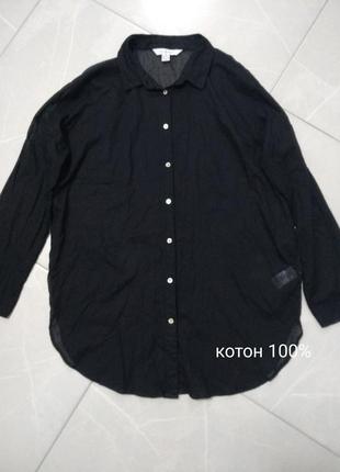Сорочка блуза блузка тонкий котон