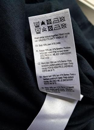 Блуза ,сорочка f&f ,льон з котоном7 фото