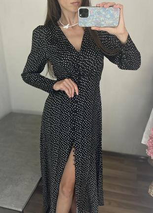 Шикарна сукня міді mango іспанія в стилі zara2 фото