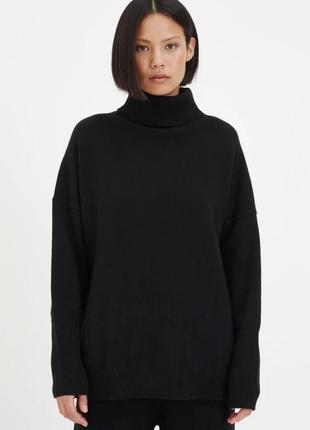 Свитер кашемир с высокой горловиной marks & spencer