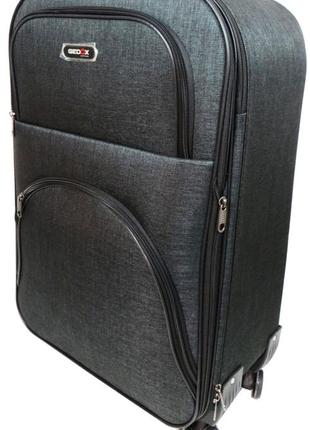 Большой чемодан тканевый на колесах 100l gedox ammunation