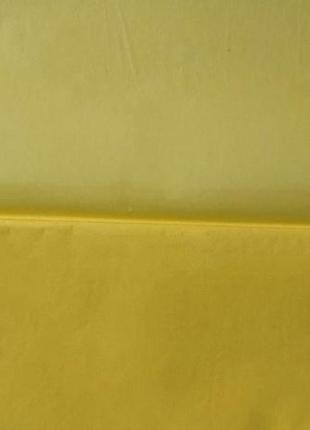 Бумага тишью желтая, 50*75, 10 шт.1 фото