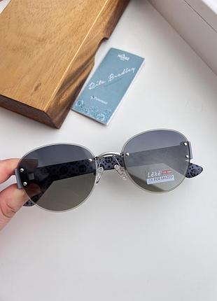 Фирменные солнцезащитные безоправные очки leke polarized