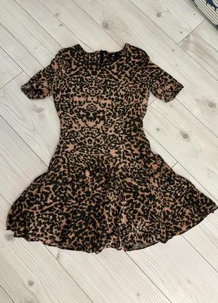 Сукня леопард h&m