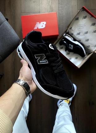 New balance 2002r black&amp;white2 фото