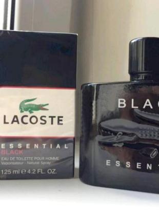 Lacoste essential black men💥оригінал розпив аромату затест