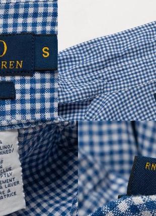 Polo ralph lauren slim fit linen shirt  чоловіча сорочка10 фото