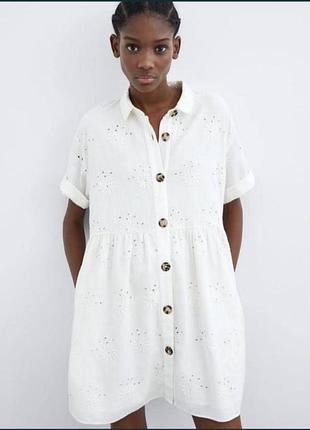 Сукня з прошви zara