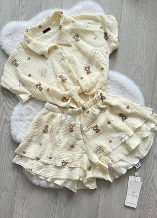 Пижама с медведиками