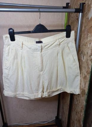 Льняные шорты 48-50 размер