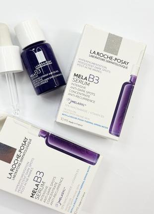 Интенсивная сыворотка-концентрат против пигментации la roche posay mela b3 serum, 10 мл