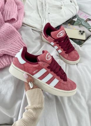 Кросівки adidas campus pink1 фото