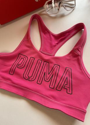 Рожевий топ для спорту puma в розмірі м-л