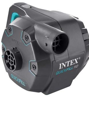 Электрический насос для надува intex 66644 от сети (220-240 v, 1100 л/мин) топ