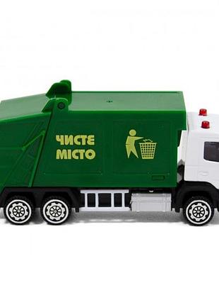 Автомодель - volvo мусоровоз9 фото