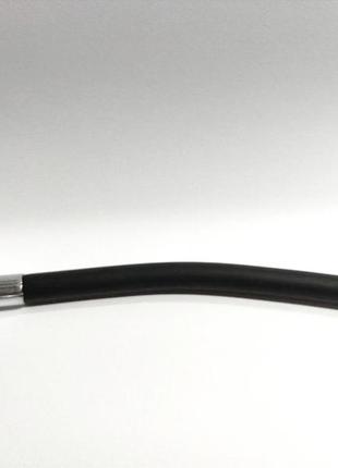 Удлинитель для камер в мягкой оплетке черный 1334