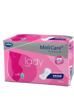 Прокладки урологічні molicare® premium lady pad 5 крапель 14шт/уп