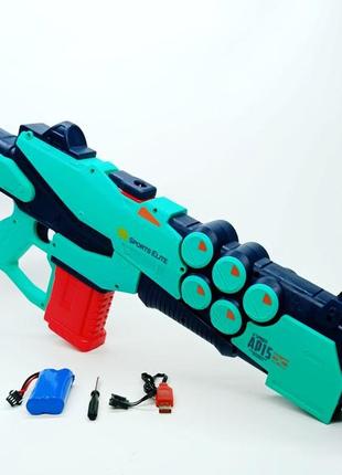 Водний автомат «electric water gun» акумулятор 7.4v, викрутка зелений 3201a -3