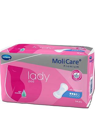 Прокладки урологічні molicare® premium lady pad 3.5 краплі 14шт/уп.