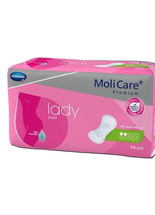 Прокладки урологічні molicare® premium lady pad 2 краплі 14шт/уп.