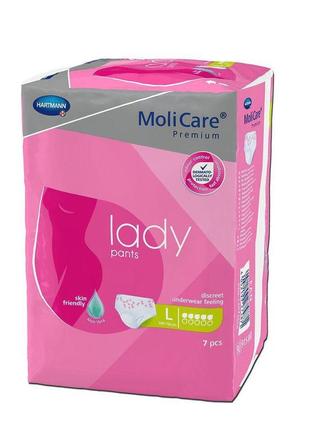 Трусы поглощающие для женщин molicare® premium lady pants 5 капель l 7шт / уп.