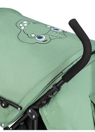 Коляска для ребенка прогулочная freeon simple black-green