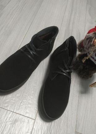 Замшеві черевики великого розміру 46 48