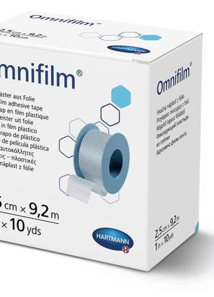 Пластир фіксуючий з прозорої плівки omnifilm 2,5см х 9,2м