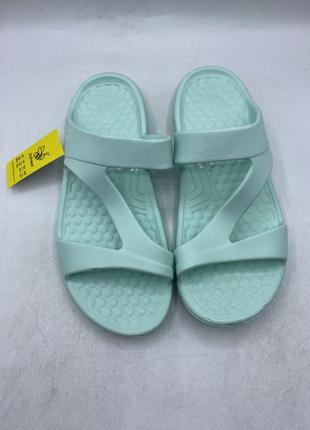 Жіночі шльопанці joybees everyday sandal mint julep оригінал2 фото