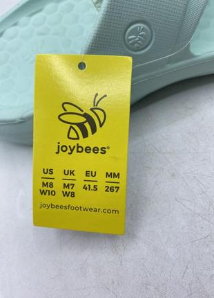 Жіночі шльопанці joybees everyday sandal mint julep оригінал8 фото