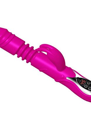 Вібратор jack rabbit usb з підігрівом 9